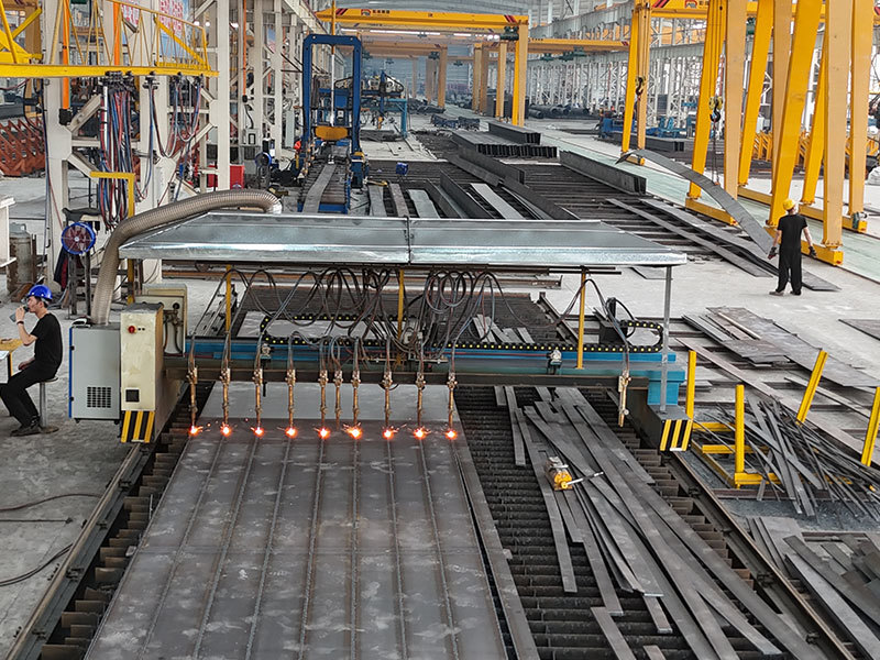 Станок для плазменной резки Sk-40 Cnc с прямой полосой